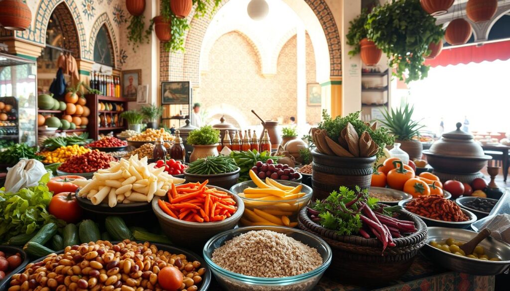 Moroccan Vegetarian options 