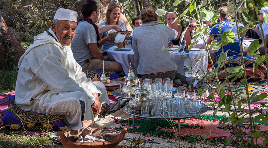 moroccan mint tea