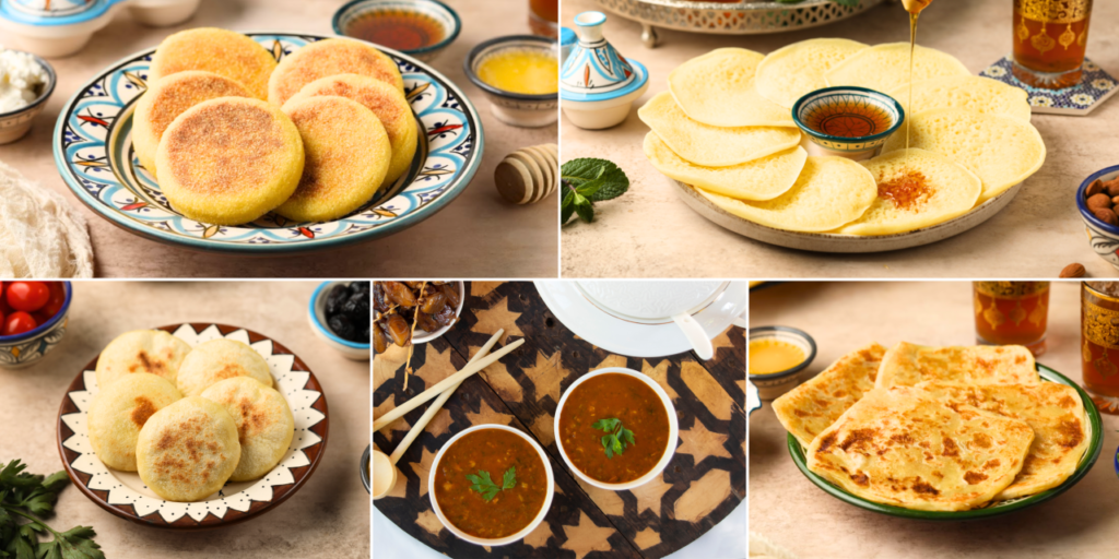 Moroccan dishes